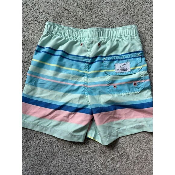 Properly tied Trunk Santra Monica Stripe, YSmall $52 A58 - Picture 4 of 6